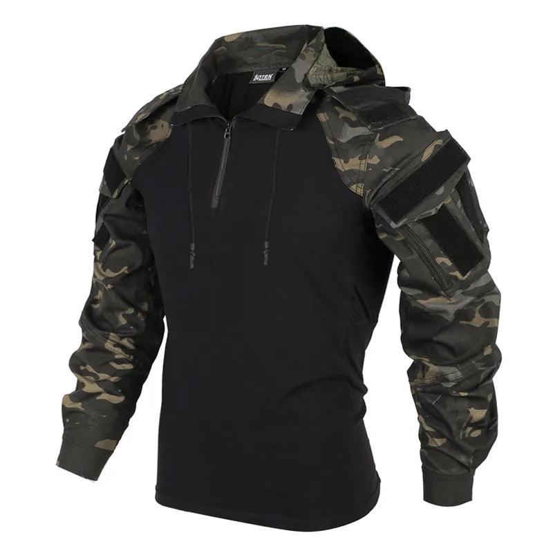 Camisa Tática com Capuz Drytec™