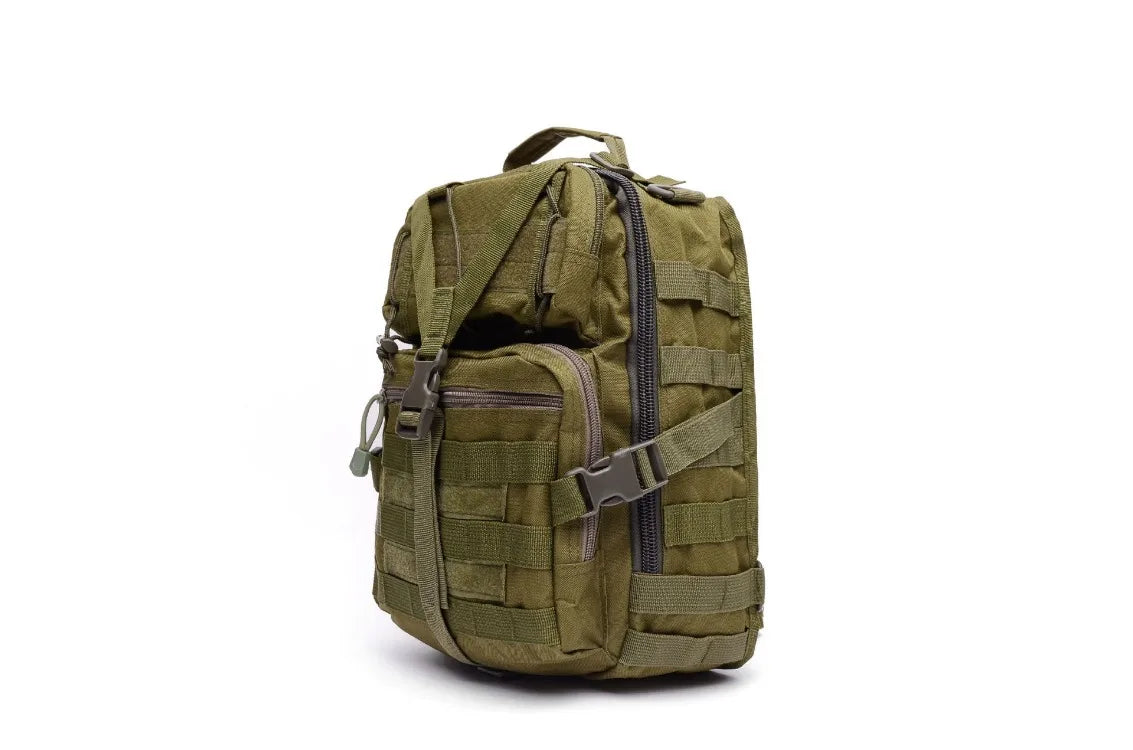 Mochila Transversal impermeável Working 25L - Verde Oliva