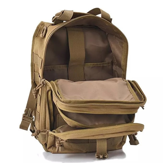 Mochila Transversal impermeável Working 25L - Cáqui