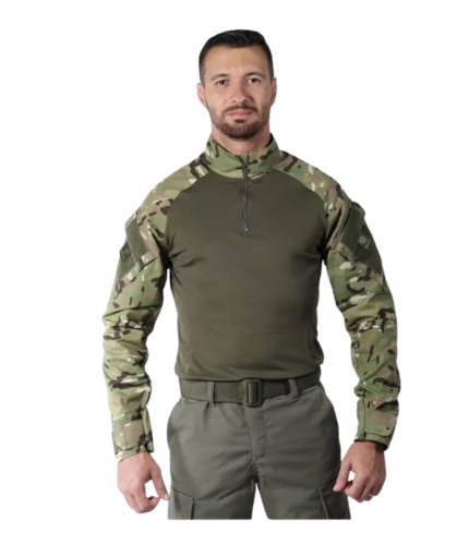Farda Completa - Calça + Combat Shirt Preta Bélica®