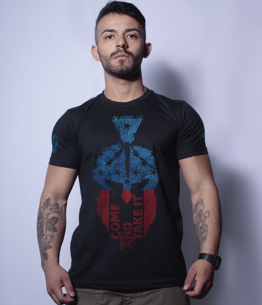 Kit 4 Camisetas Masculinas Come And Take It Magnata 556 Team Six®