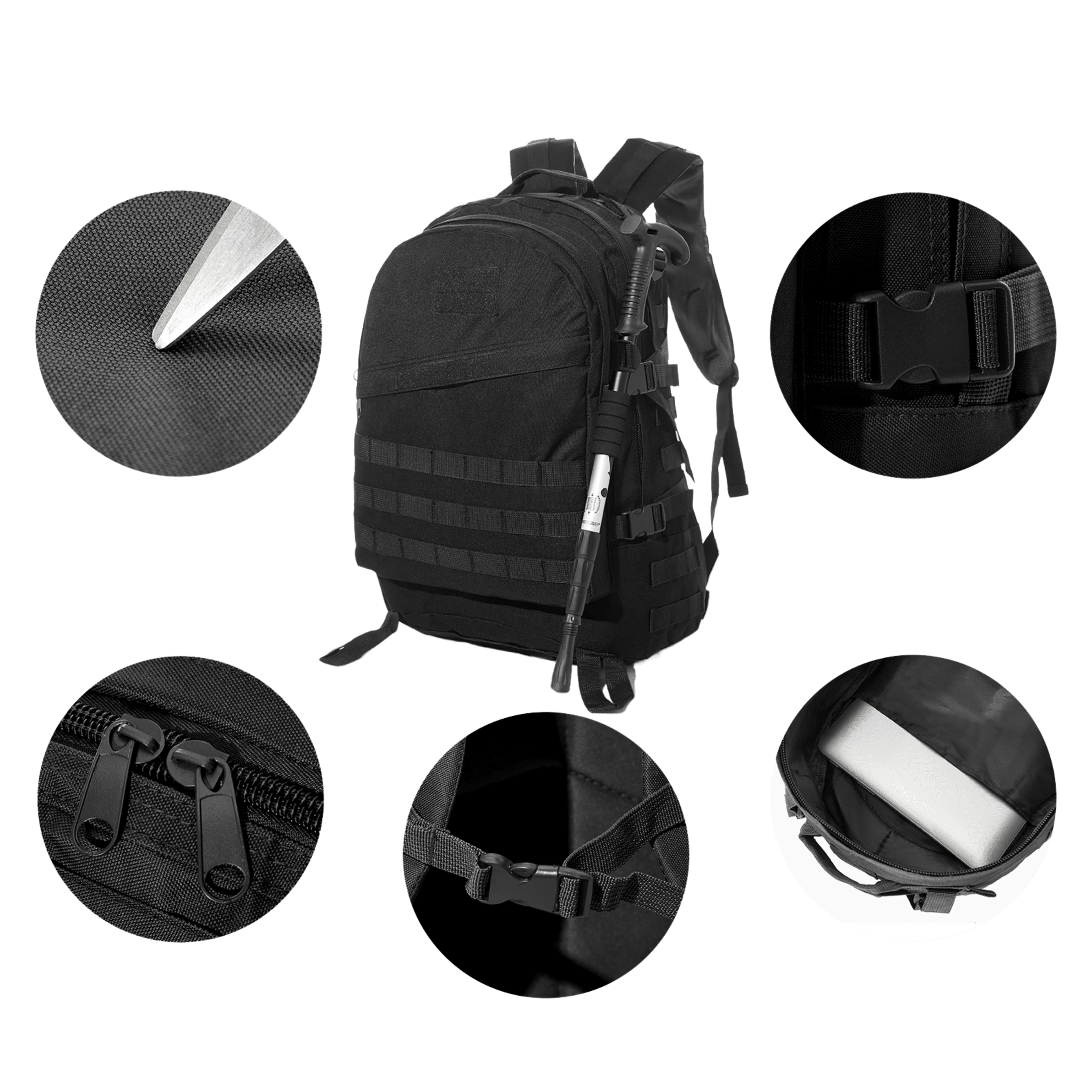Mochila Tática Urban 30 Litros - Cáqui