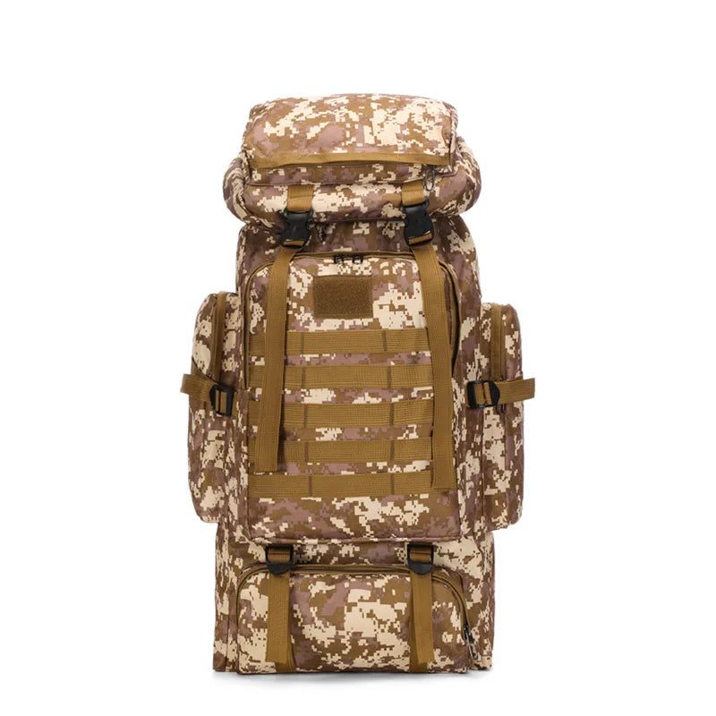 Mochila Trilha e Camping 80 Litros - Desert