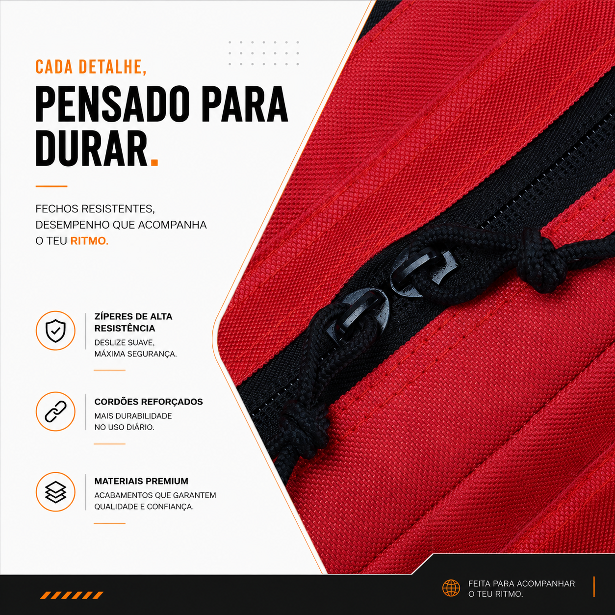 Mochila Tática Outdoor 50 Litros - Vermelha