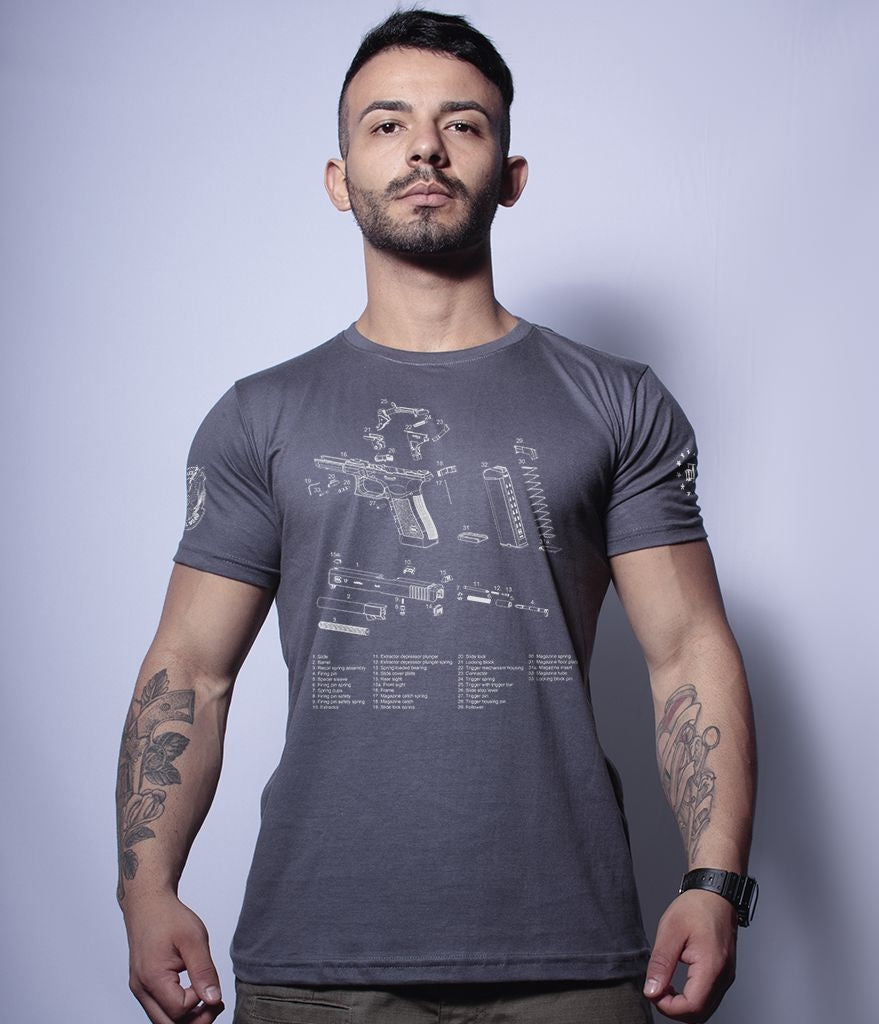 Kit 4 Camisetas Masculinas Come And Take It Magnata 556 Team Six®