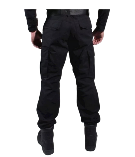 Farda Completa - Calça + Combat Shirt Preta Bélica®