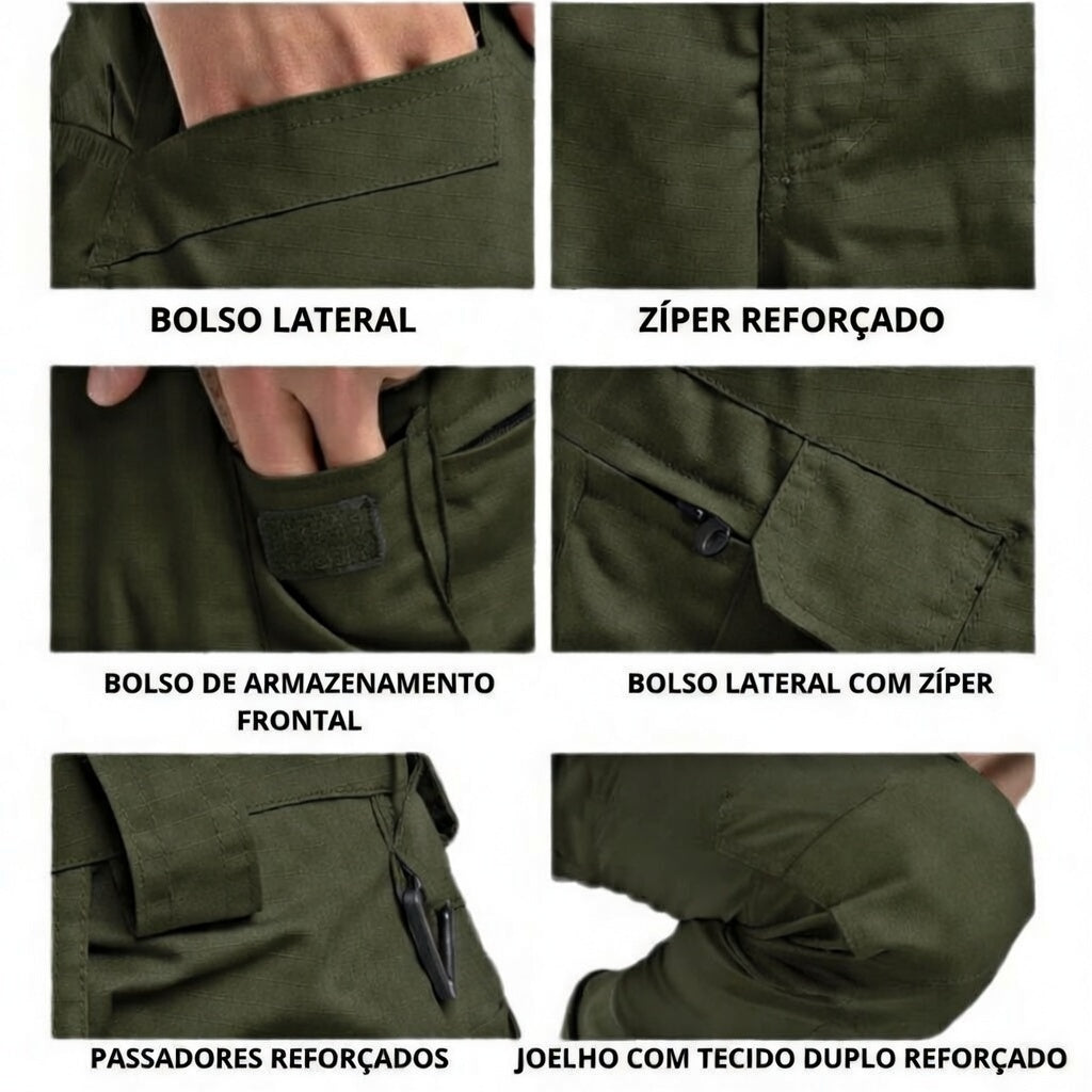 Calça Tática Patriot® - Verde Oliva