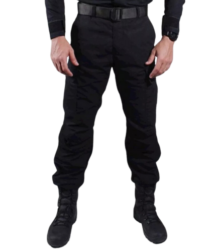 Farda Completa - Calça + Combat Shirt Preta Bélica®