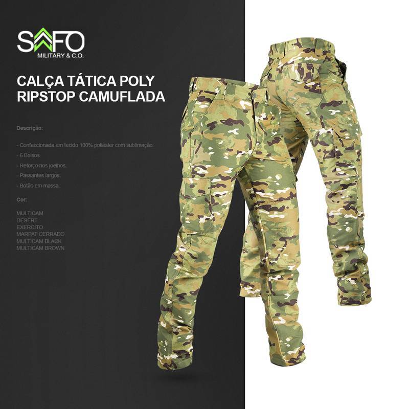 Calça Tática/Militar Safo Militar®️