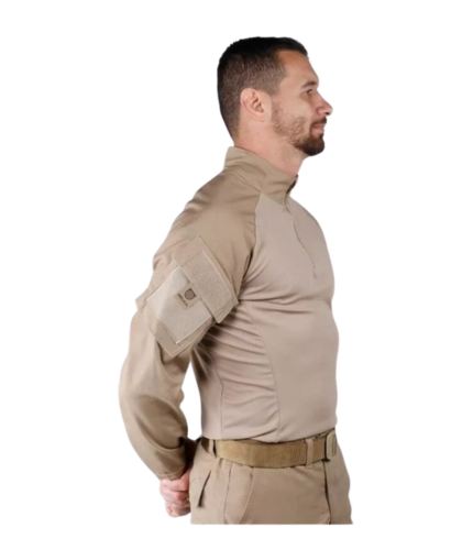 Farda Completa - Calça + Combat Shirt Preta Bélica®