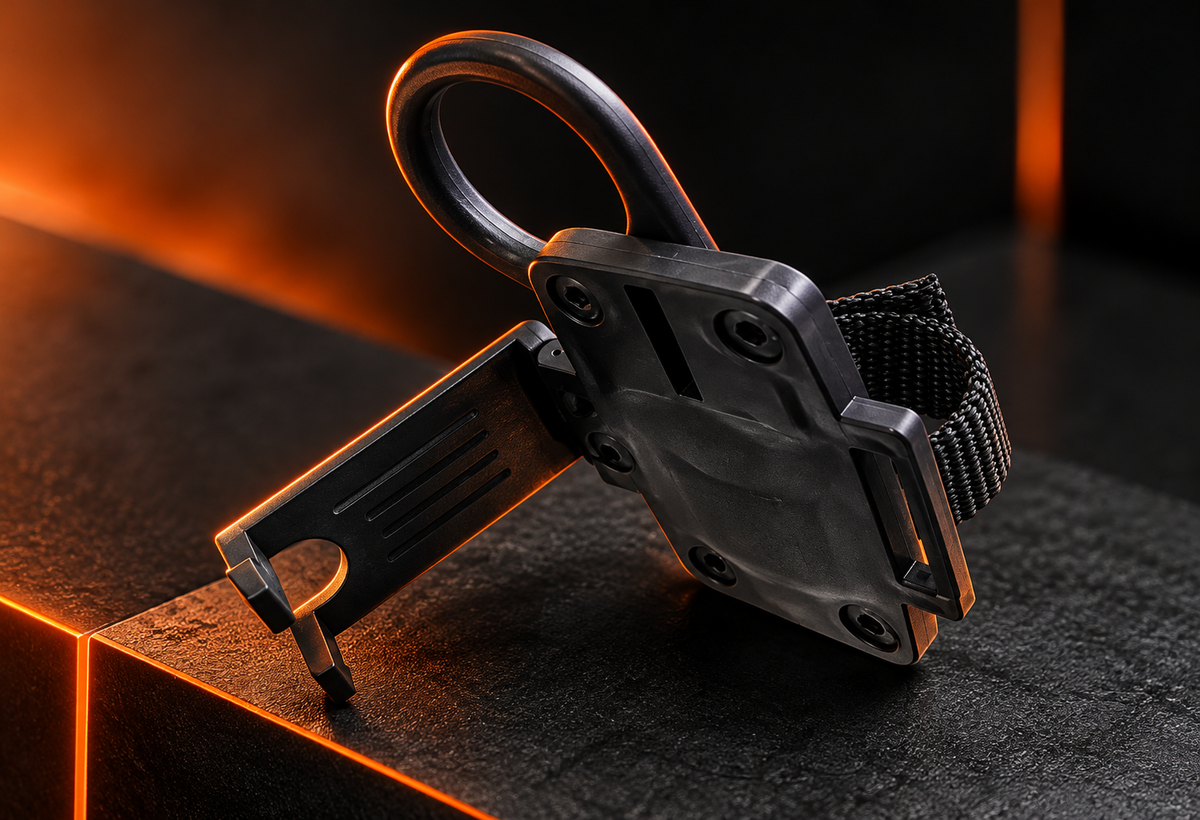 Kit Tonfa Profissional + Porta Tonfa de Cintura