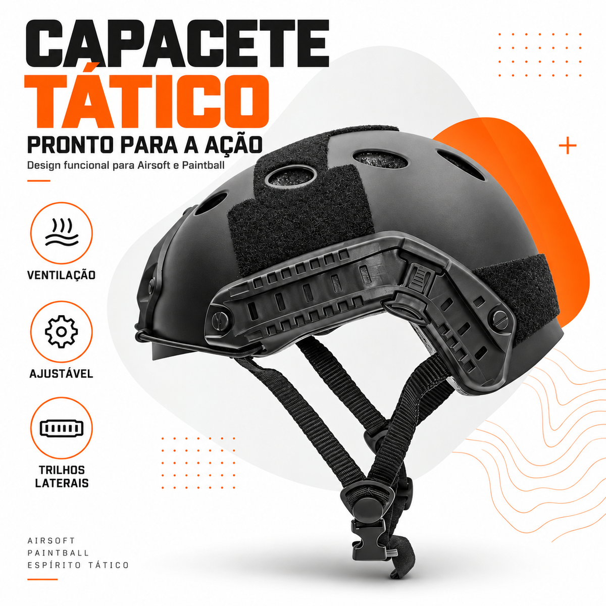 Capacete Tático Combat®