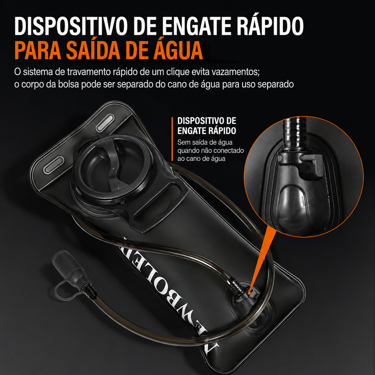 Refil de Hidratação Tático Especializado (1,5L / 2L / 3L)