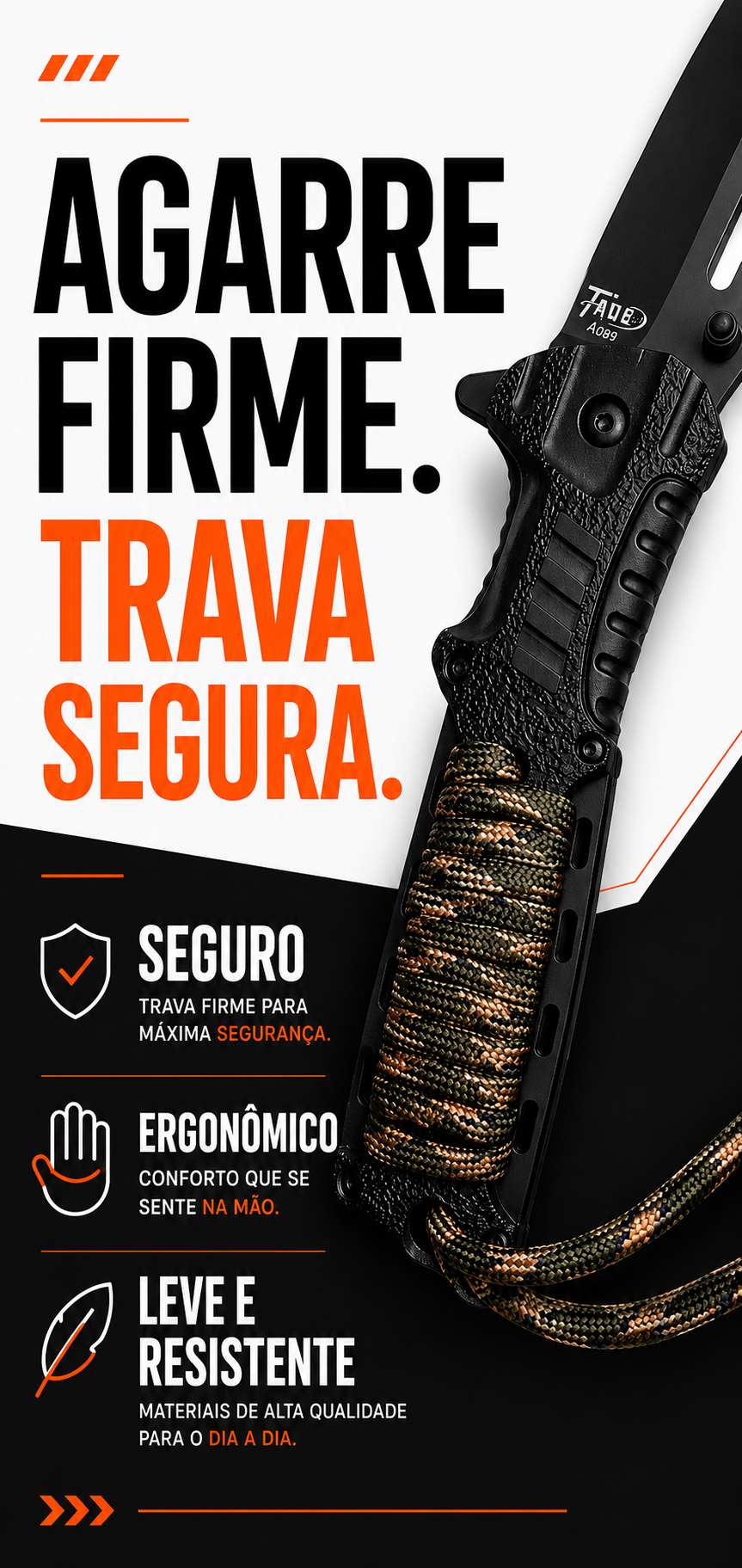 Canivete Paracord