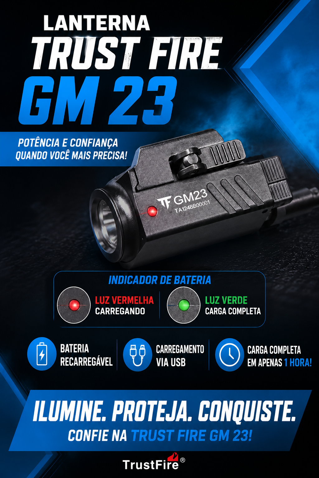 Lanterna Universal Trustfire GM23