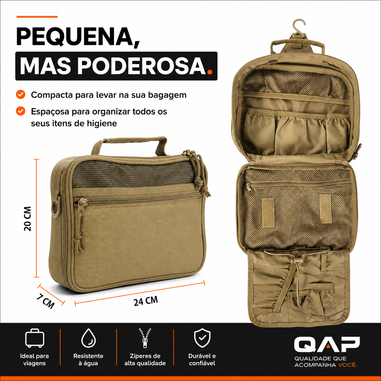Bolsa Tática Organizadora Outdoor