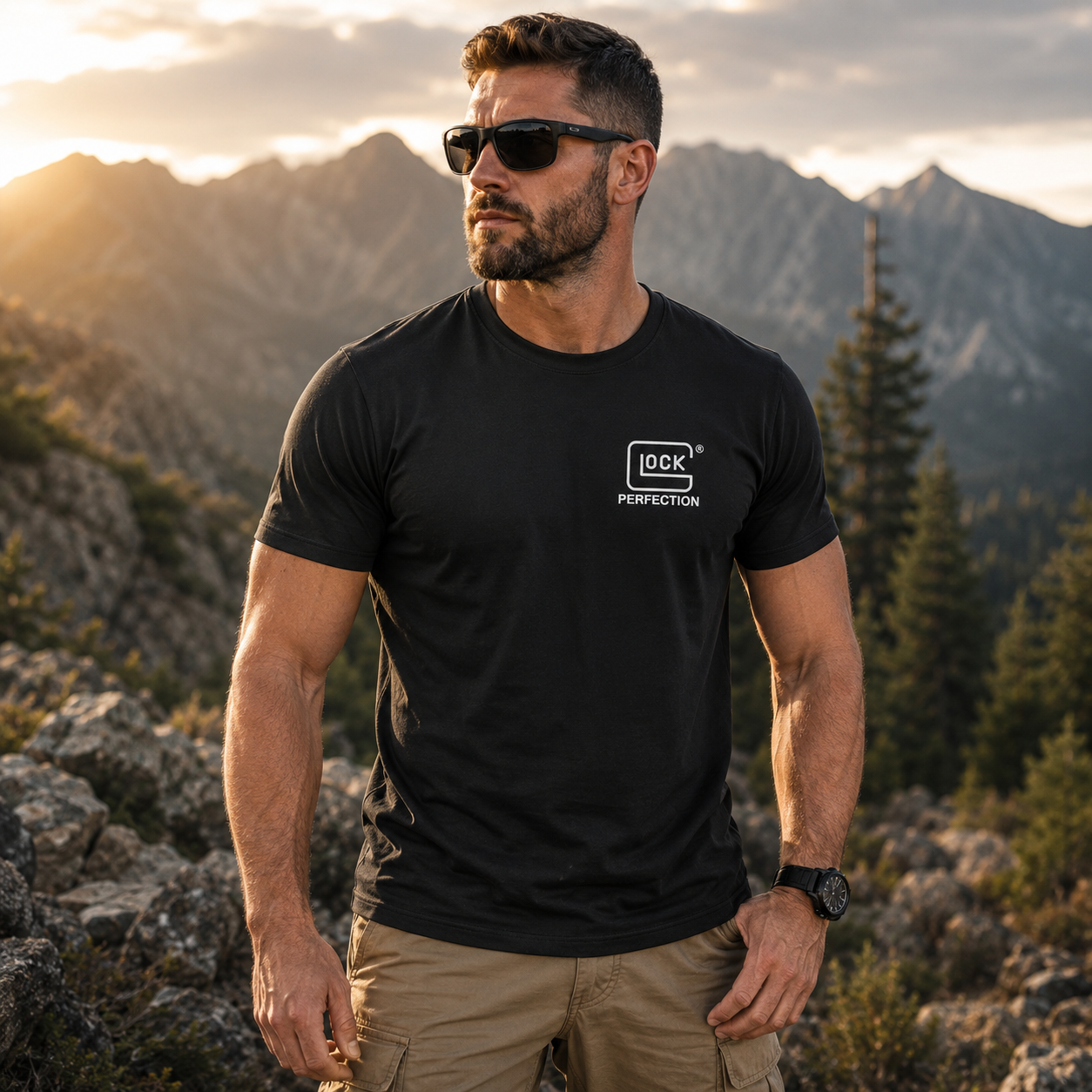 Camiseta Premium Glock Perfection Dry Fit