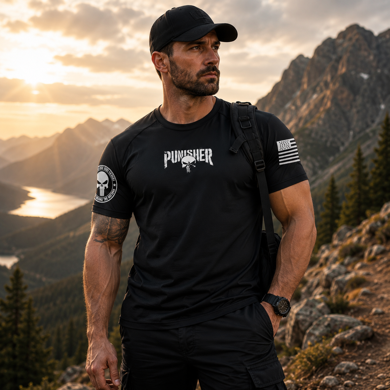 Camiseta Dry Fit Punisher