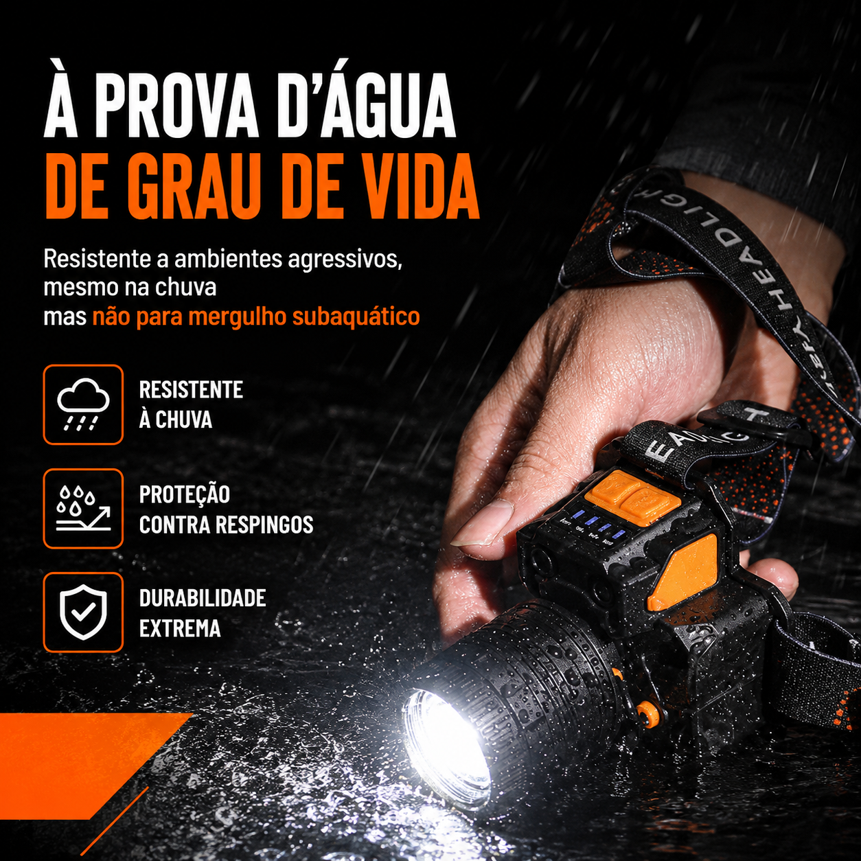 Lanterna de Cabeça SuperNova