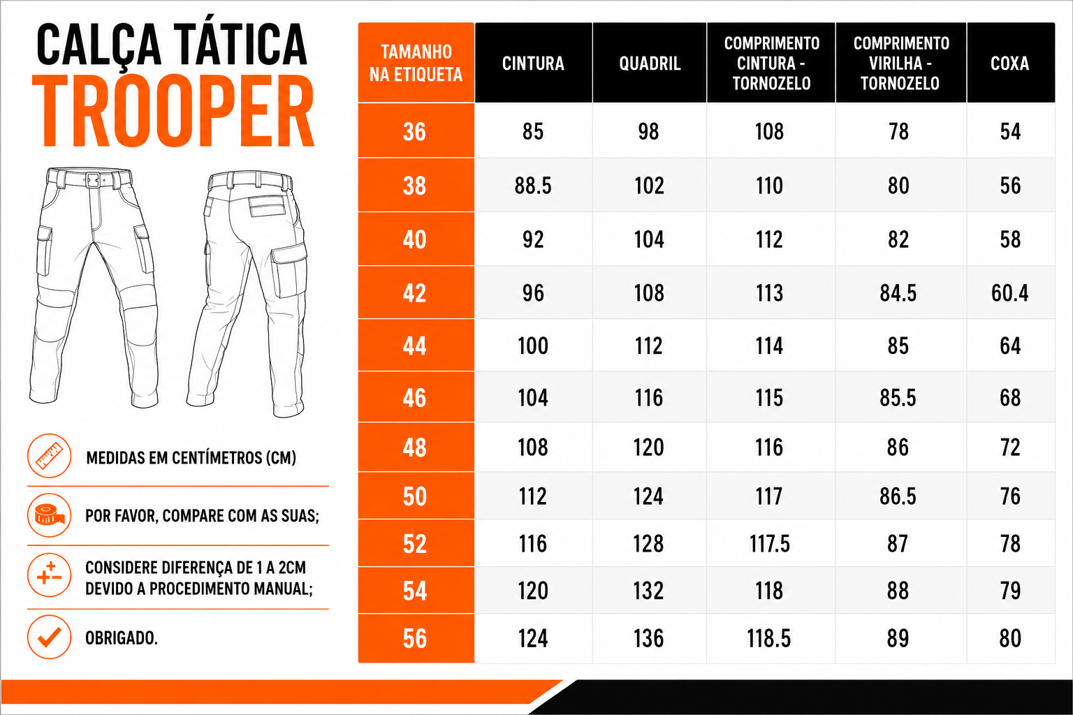 Calça Tática Trooper Multicam Black