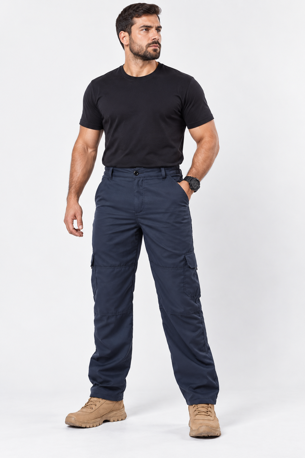 Calça Tática Shield Poly Rip Stop - Azul Noturno