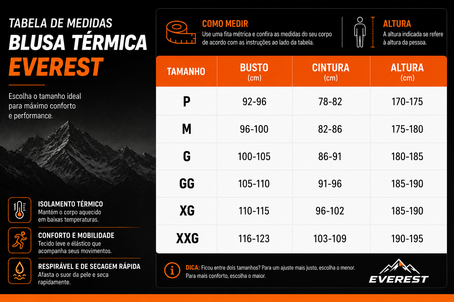 Blusa Térmica Everest