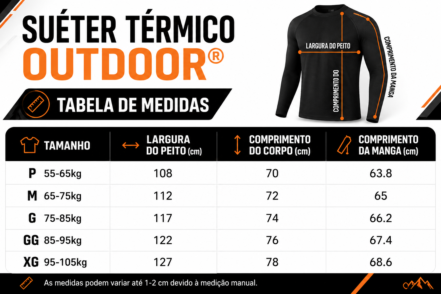 Suéter Térmico Outdoor®
