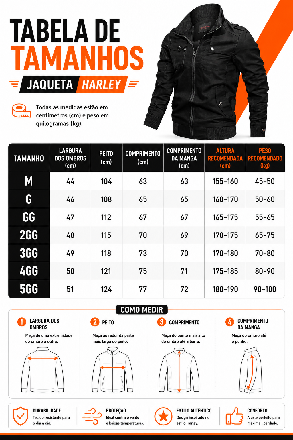 Jaqueta Harley