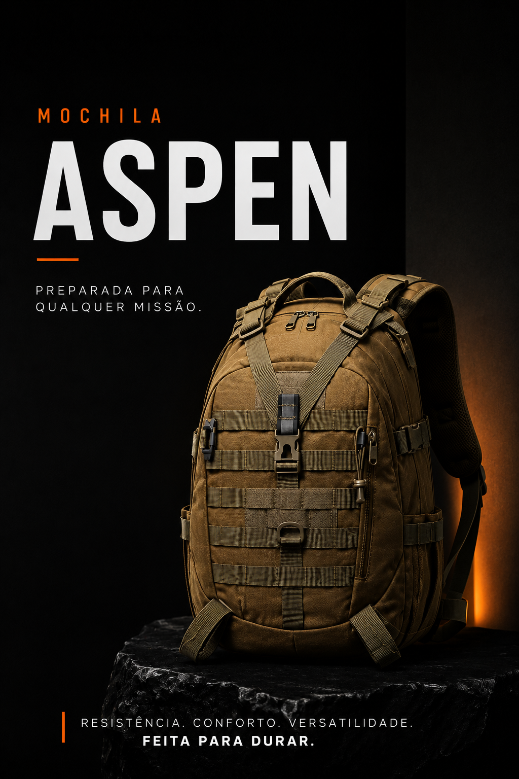 Mochila Militar Aspen 40 Litros - Army Green