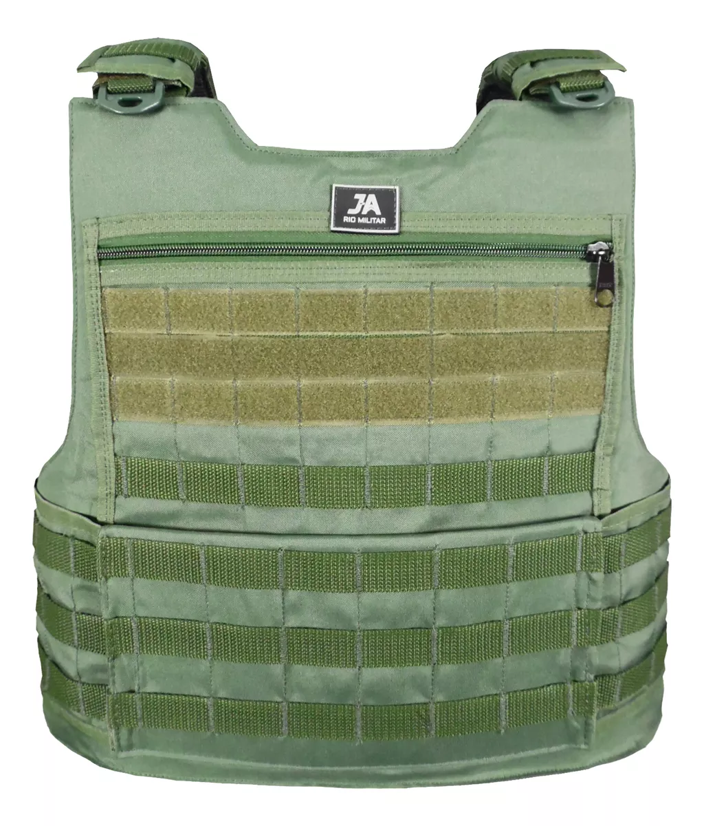 Capa de Colete Modular J.A. Rio Militar® - Verde Oliva