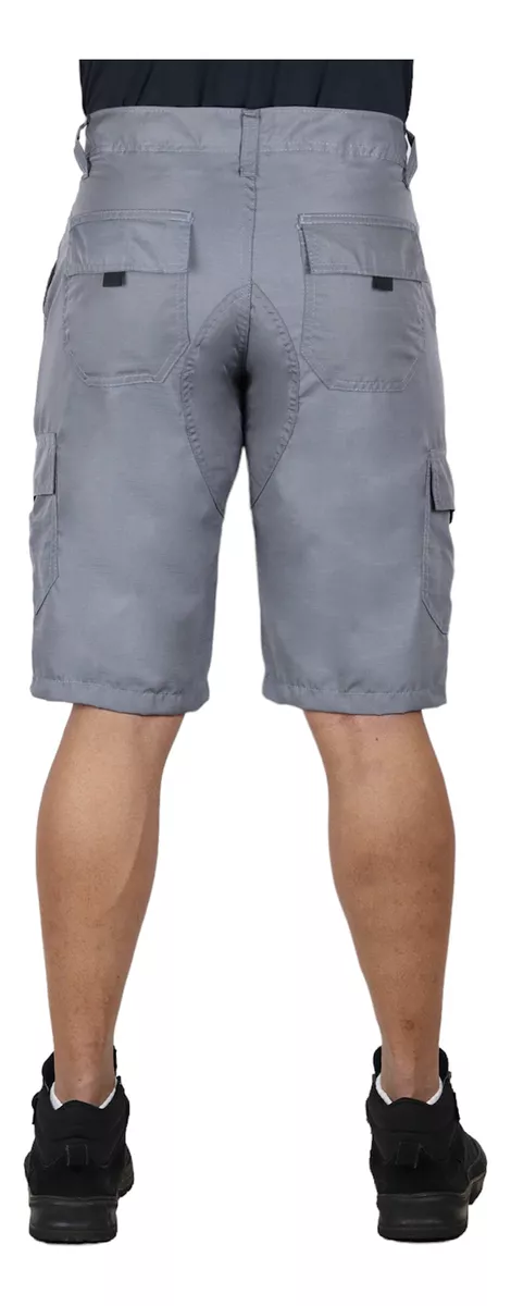Bermuda Tática Assault® - Cinza