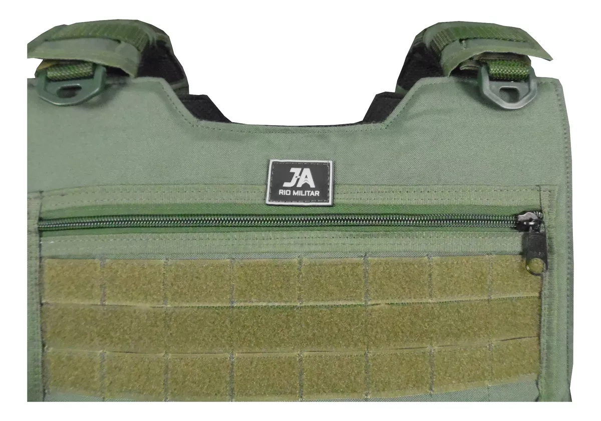 Capa de Colete Modular J.A. Rio Militar® - Verde Oliva