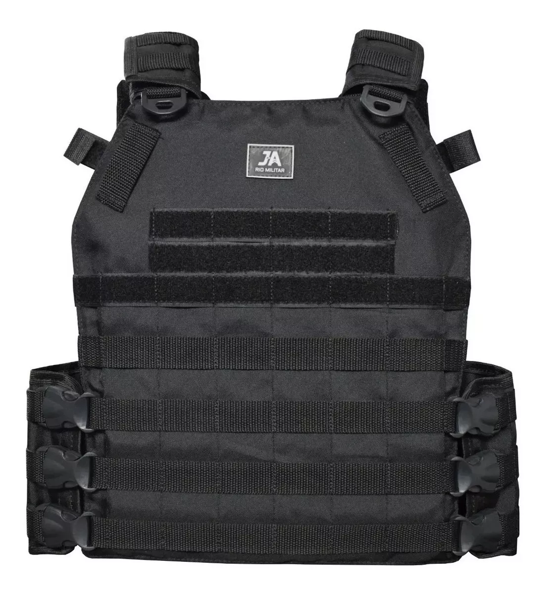 Capa de Colete Plate Carrier Modular J.A. - Preto