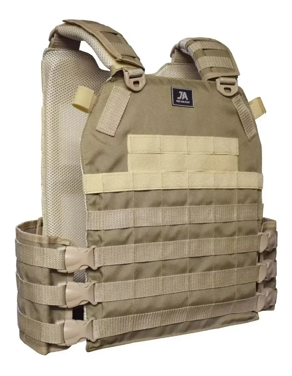 Capa de Colete Plate Carrier - Cáqui