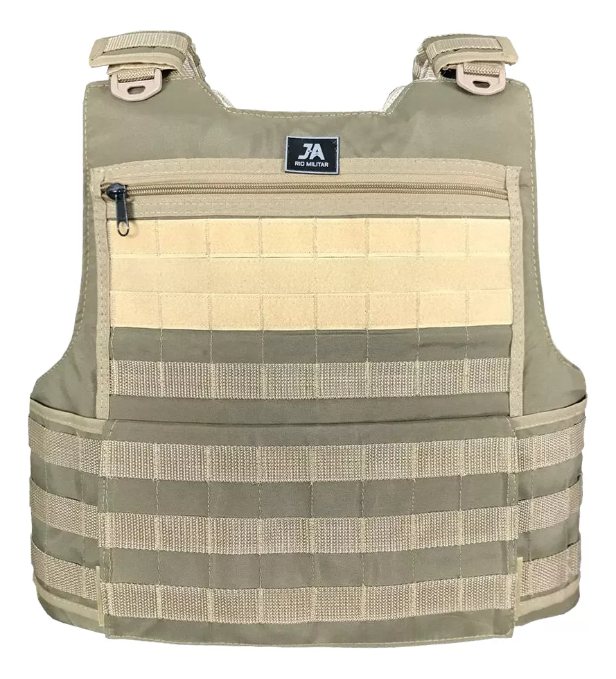 Capa de Colete Modular J.A. Rio Militar® - Cáqui