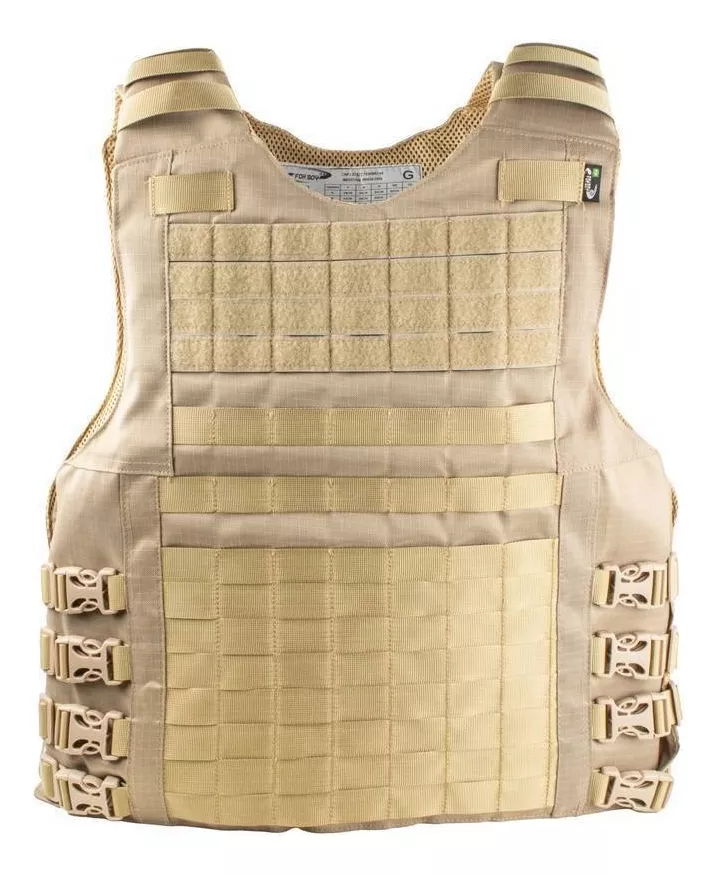 Capa de Colete Modular Slim Protection - Cáqui
