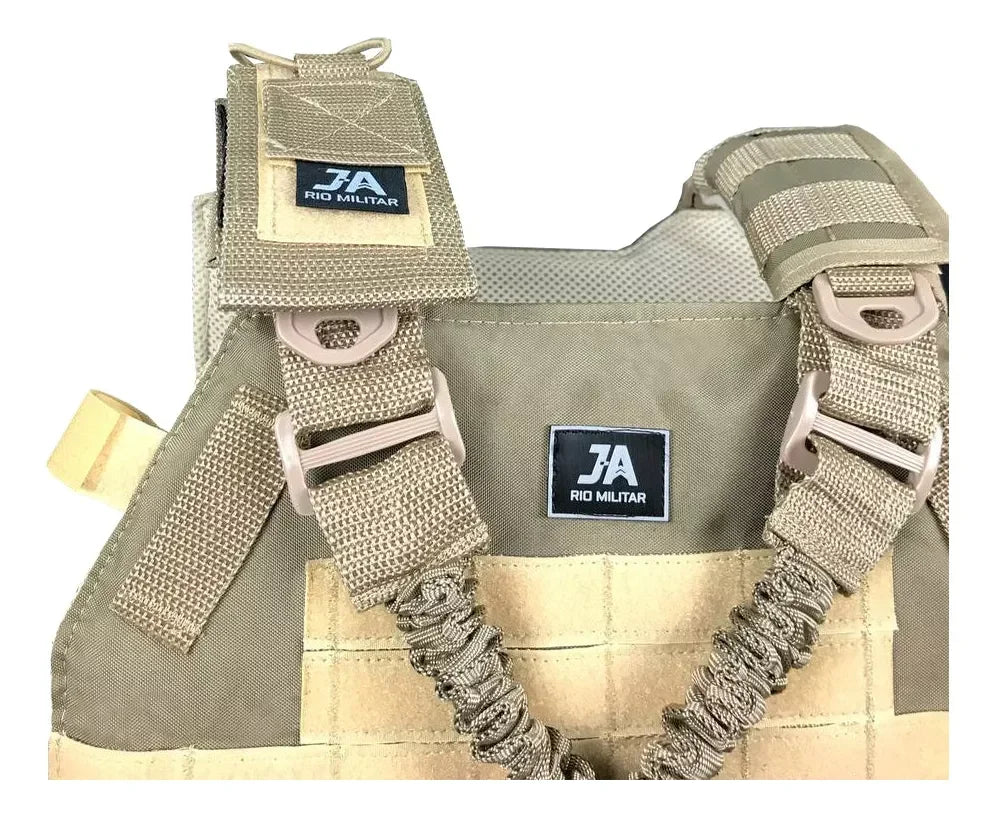 Capa de Colete Modular Plate Carrier B.O.P.E. - Cáqui