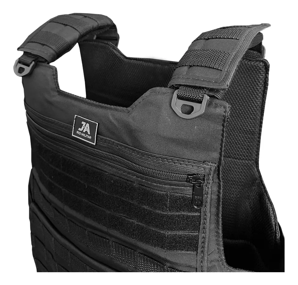 Capa de Colete Modular J.A. Rio Militar® - Preto