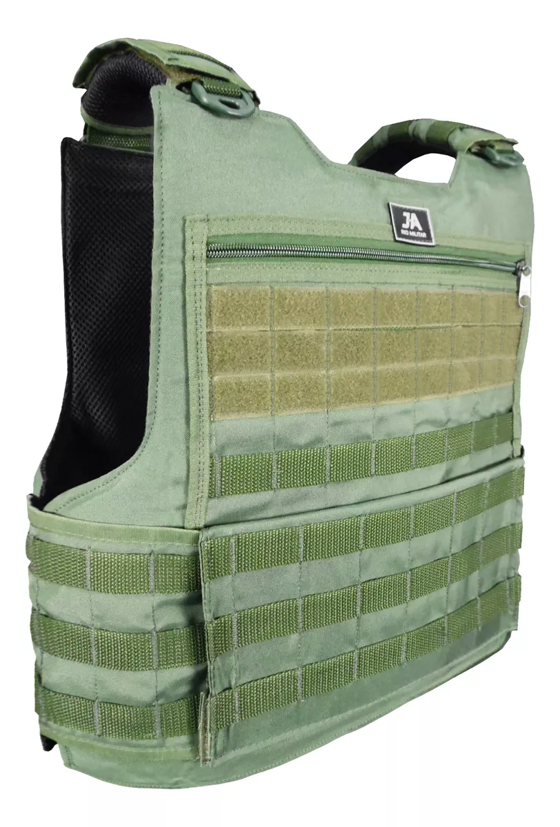 Capa de Colete Modular J.A. Rio Militar® - Verde Oliva