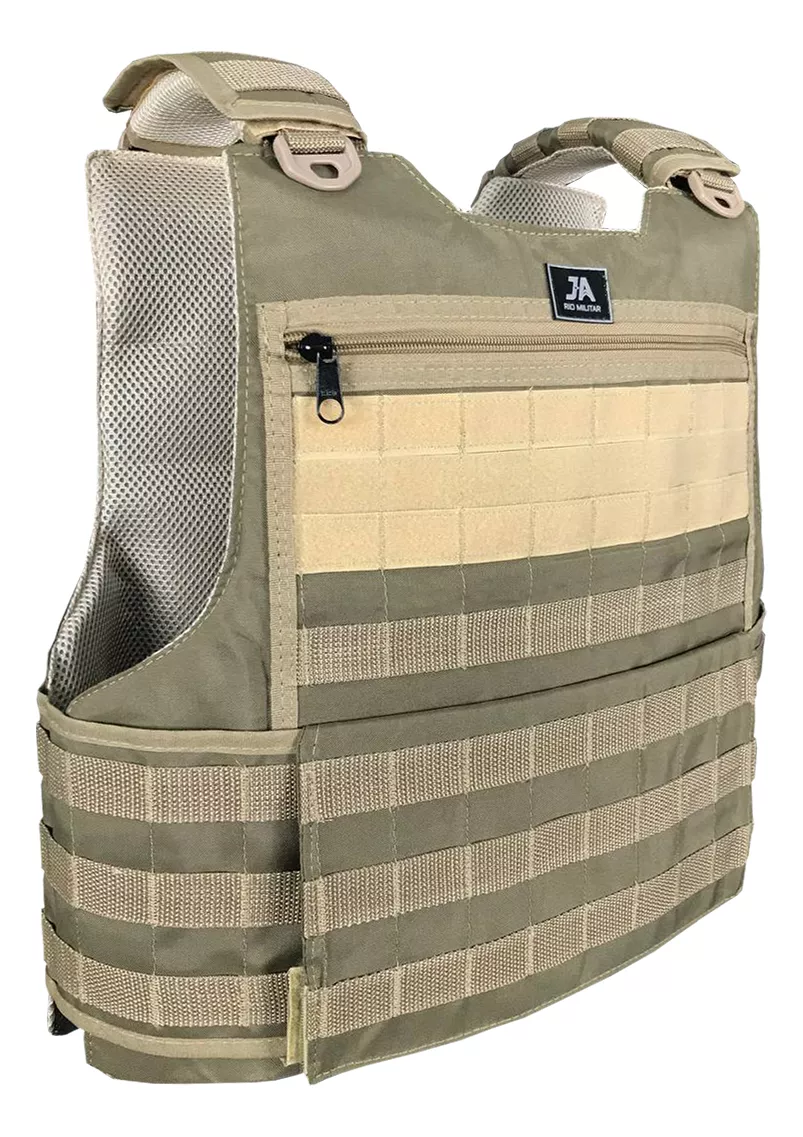 Capa de Colete Modular J.A. Rio Militar® - Cáqui