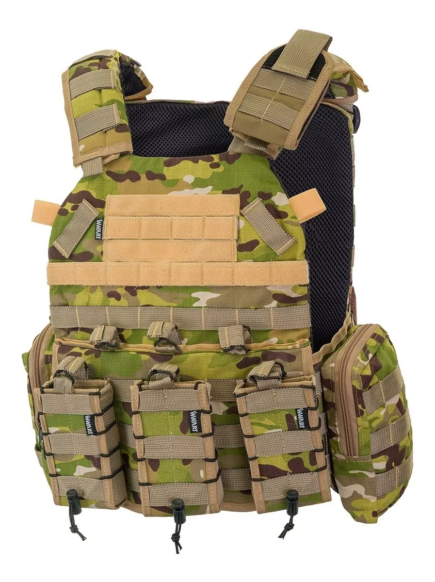 Colete Modular Plate Carrier WWART - Forças Especiais