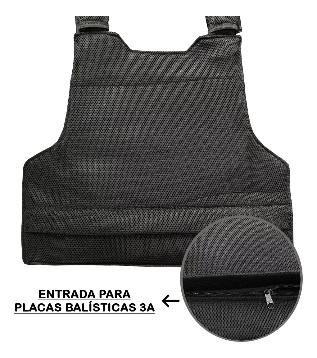 Capa de Colete Modular J.A. Rio Militar® - Preto