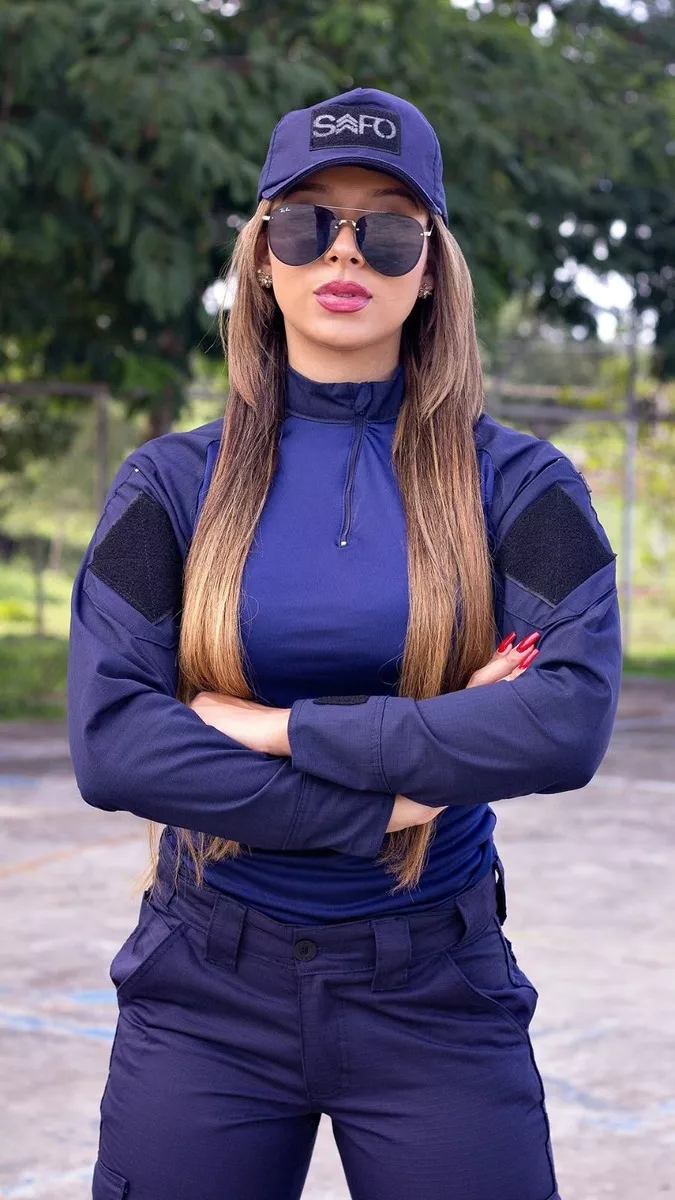 Camisa Combat Shirt Tática Feminina