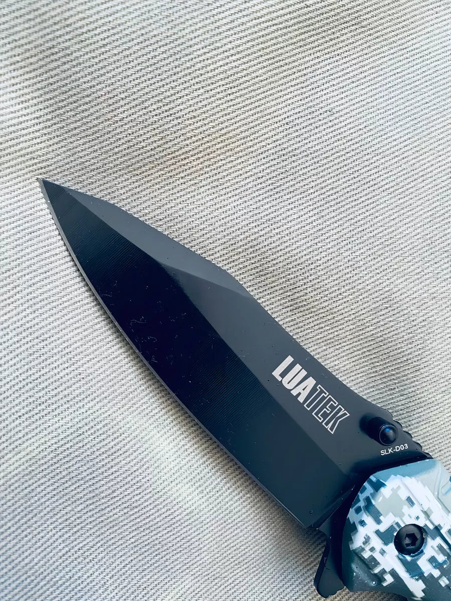 Canivete Tático Com Pederneira