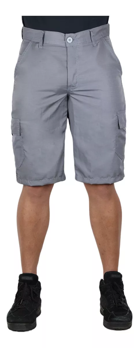 Bermuda Tática Assault® - Cinza