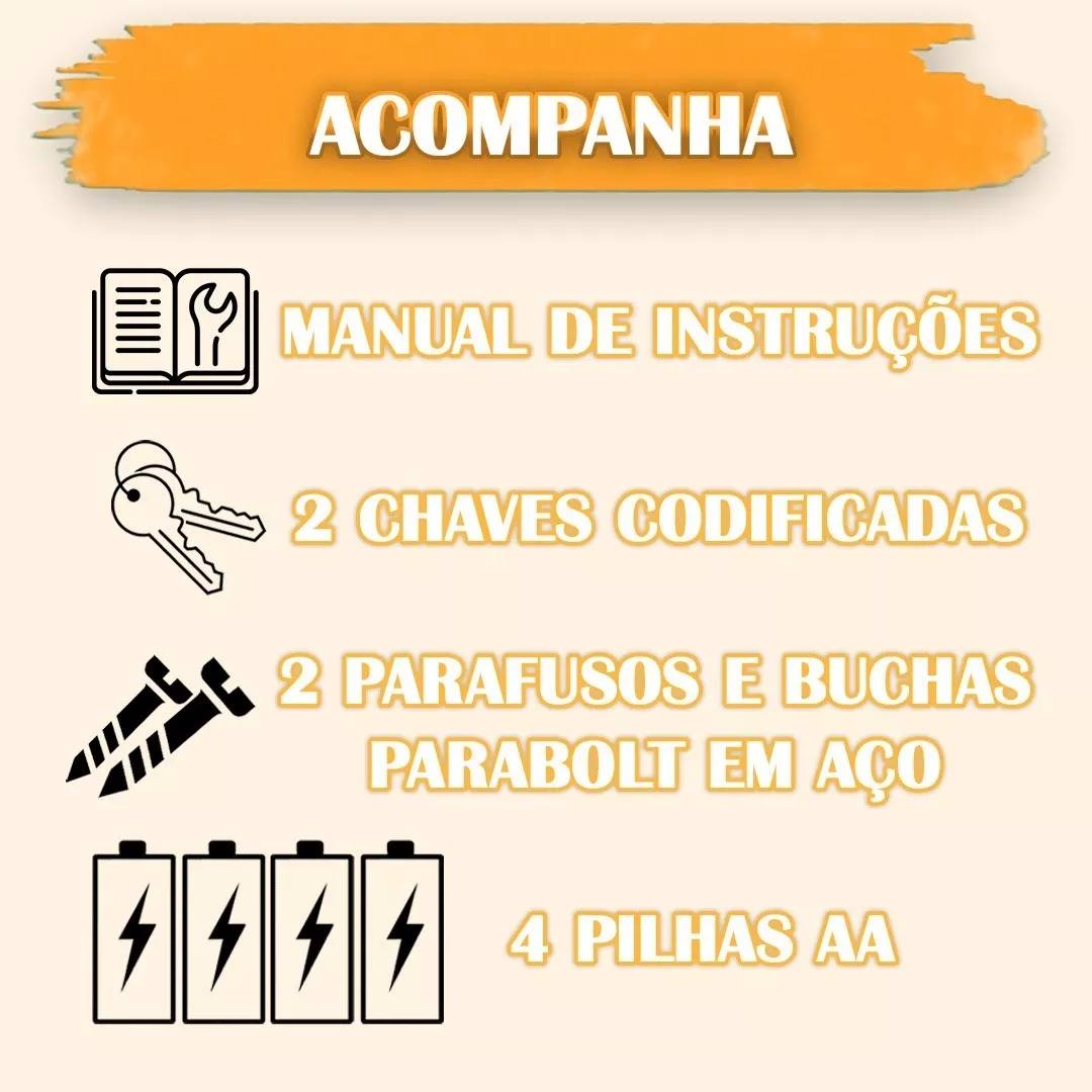 Cofre Eletrônico Com Senha/chave Aço