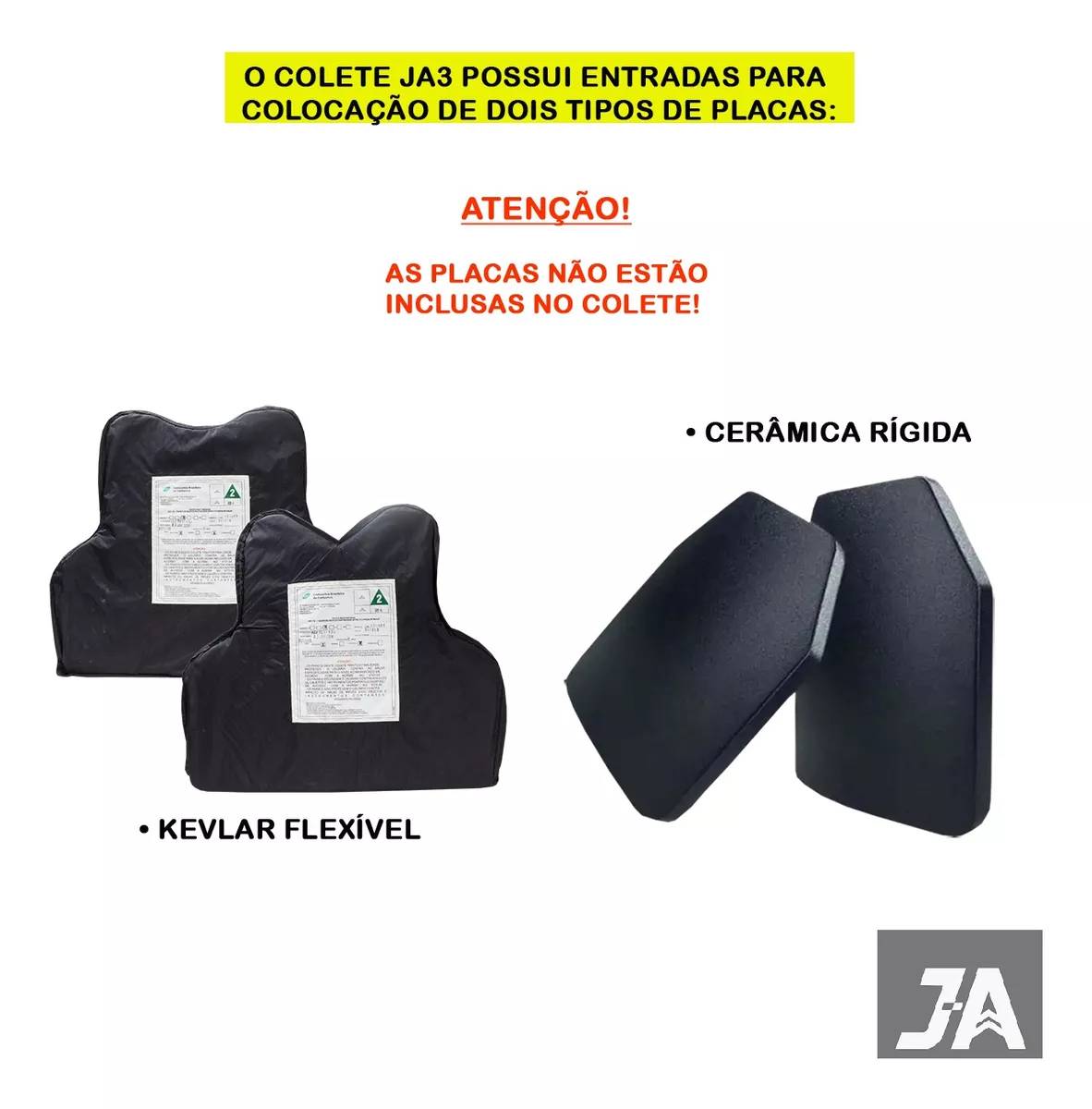 Capa de Colete Modular J.A. Rio Militar® - Preto