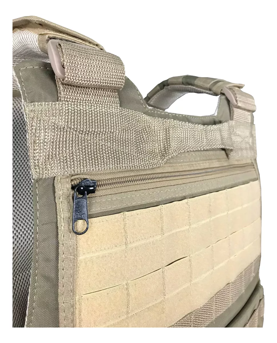 Capa de Colete Modular Militar® - Cáqui