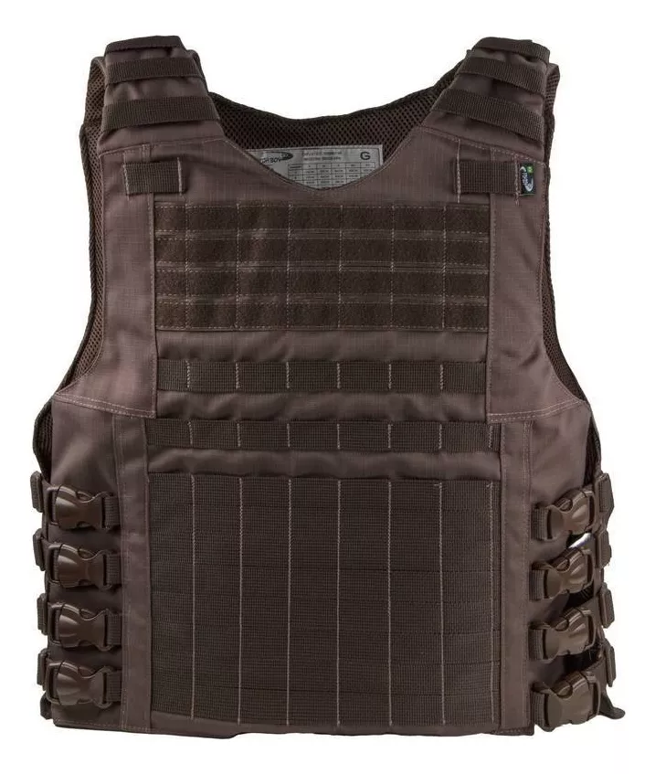 Capa de Colete Modular Slim Protection - Marrom