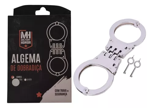 Kit Algema Dobradiça + Fiel Retrátil + Porta Algema